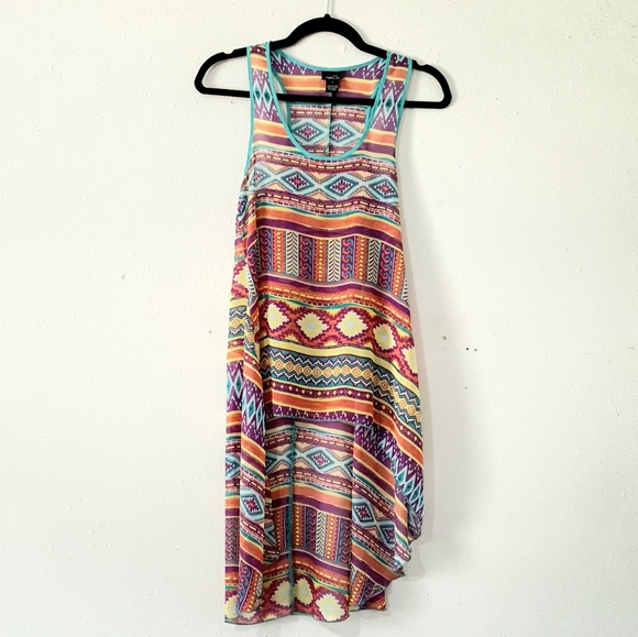 Rue21 Multi Color Tunic Top - Picture 5 of 10